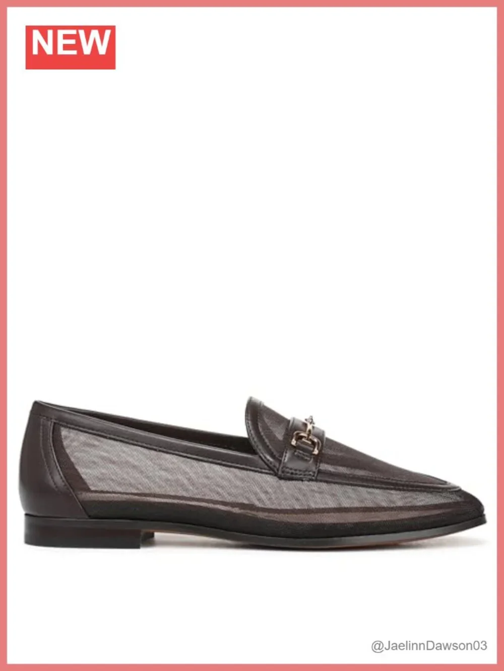 Women's Loraine Mesh Bit Loafer Slip-On Mesh Flats